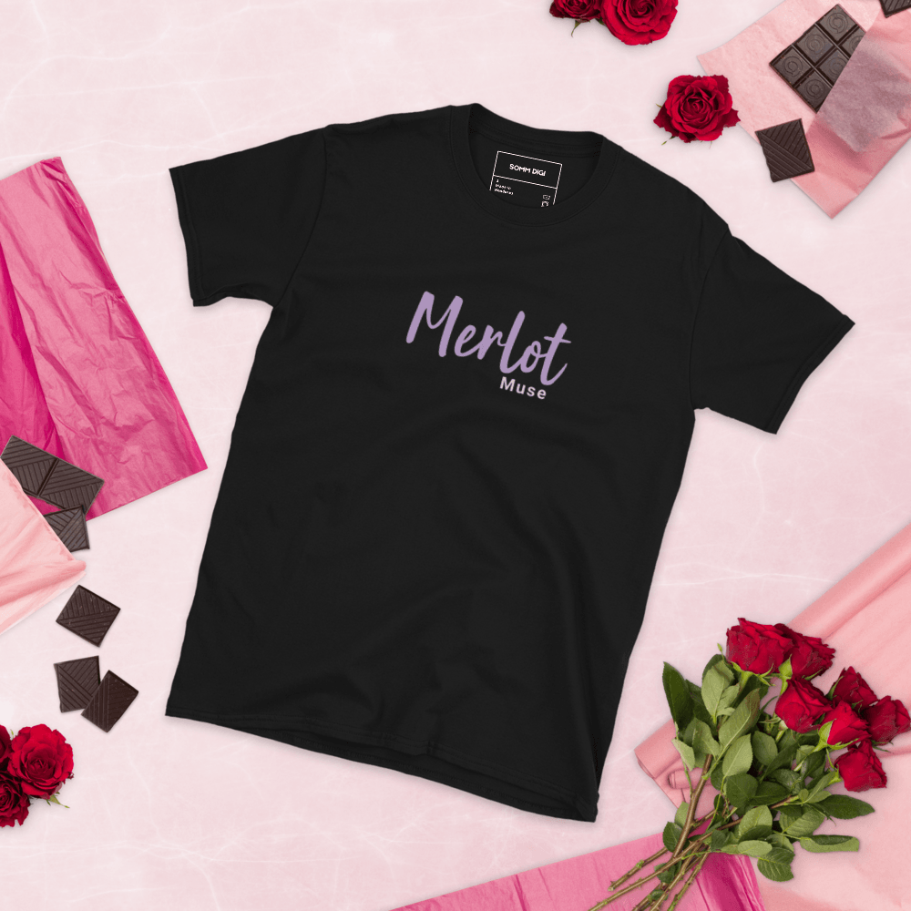Merlot Muse Wine Tee - Inspire Your Wine Wardrobe - SOMM DIGI