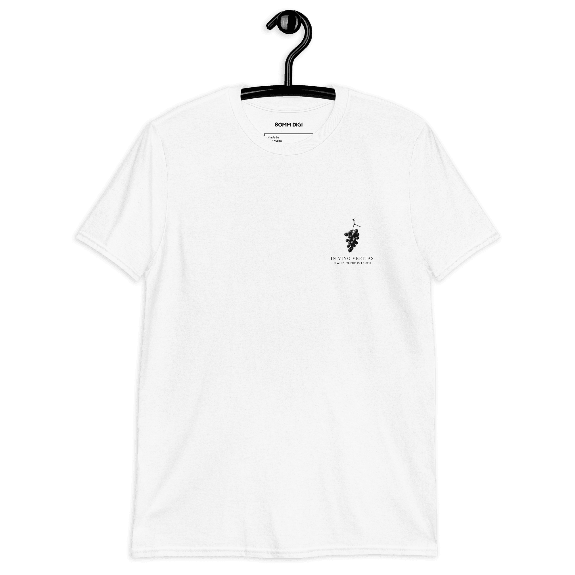 In Vino Veritas" Wine Tee - Uncomplicated Elegance - SOMM DIGI