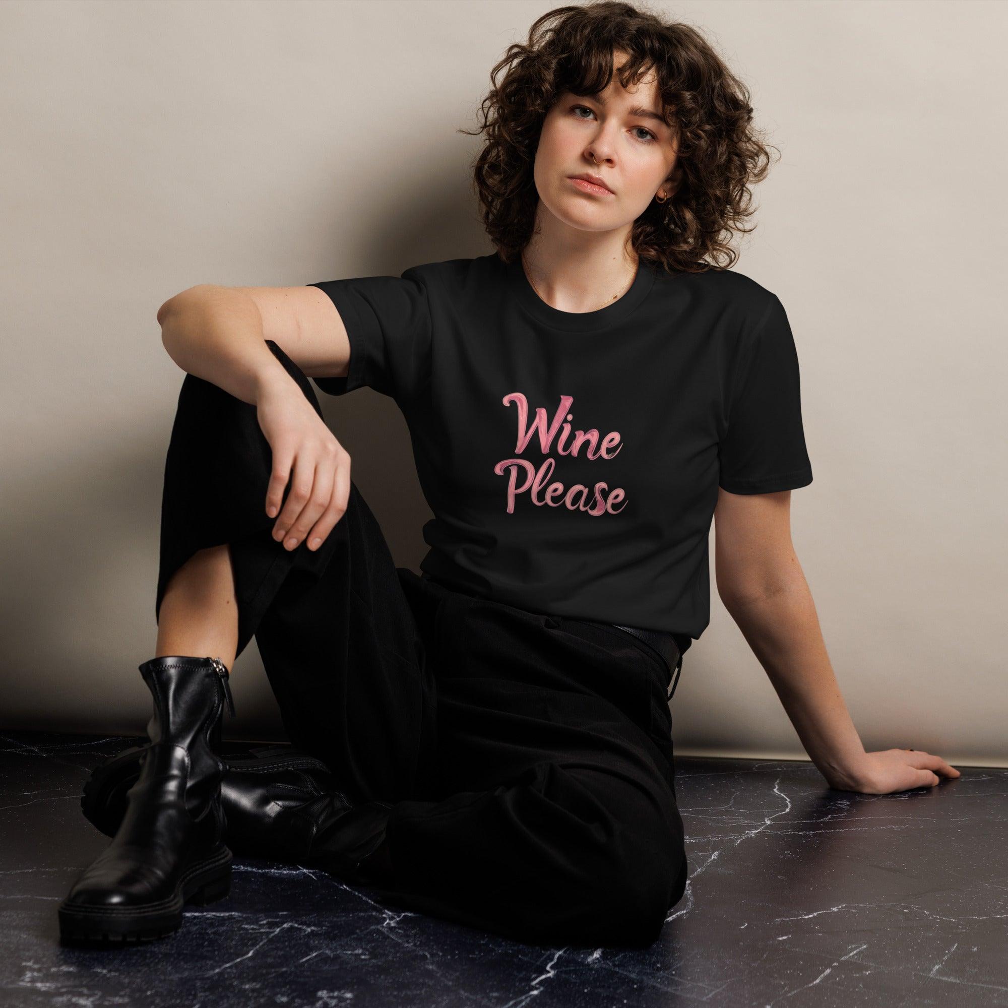 Unisex premium wine t-shirt - SOMM DIGI