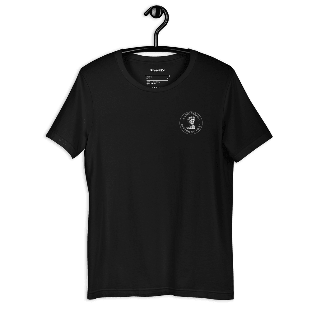 In Somm We Trust" Tee - The Sommelier's Choice - SOMM DIGI