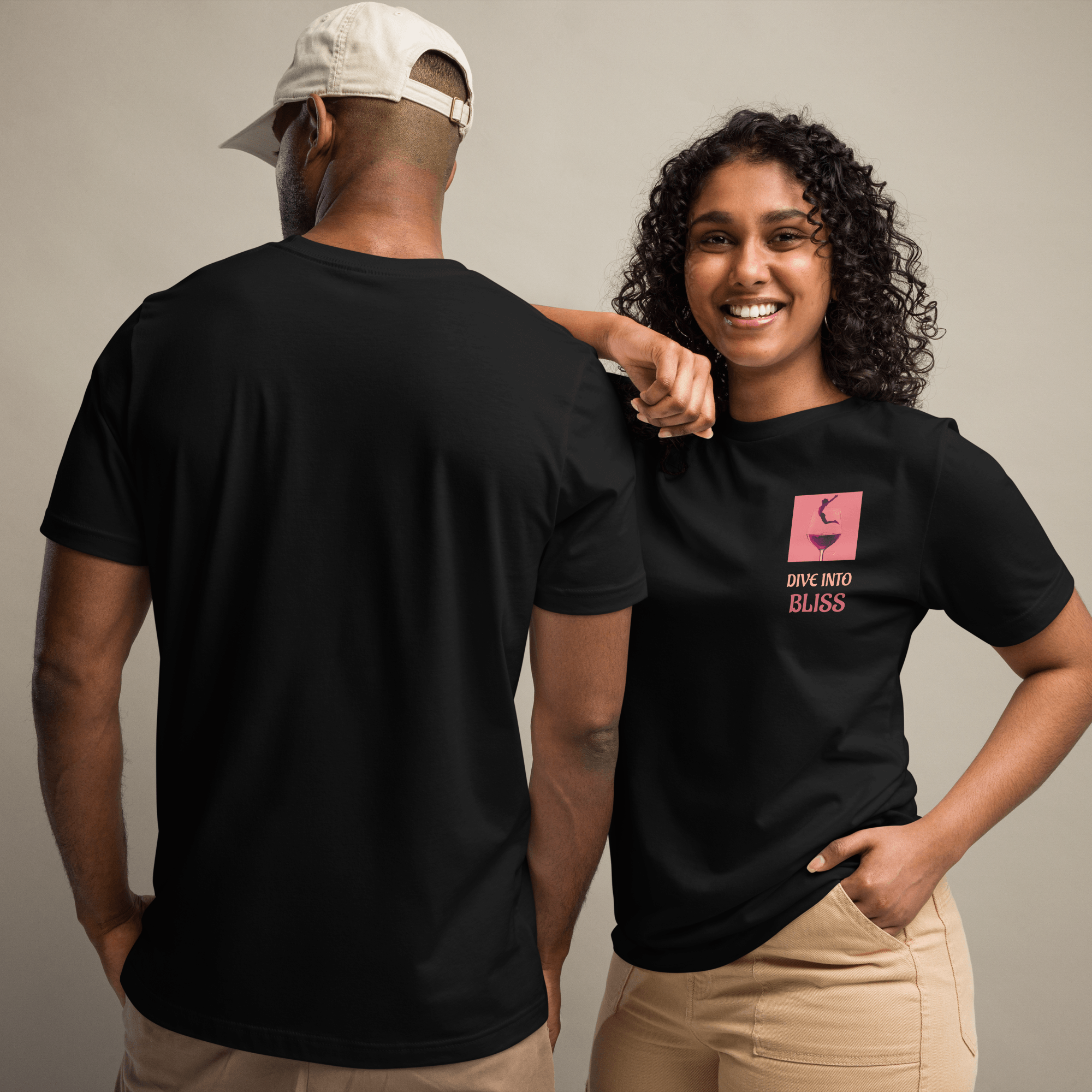 Dive into Bliss - Unisex Wine Shirt for Wine Lovers - SOMM DIGI
