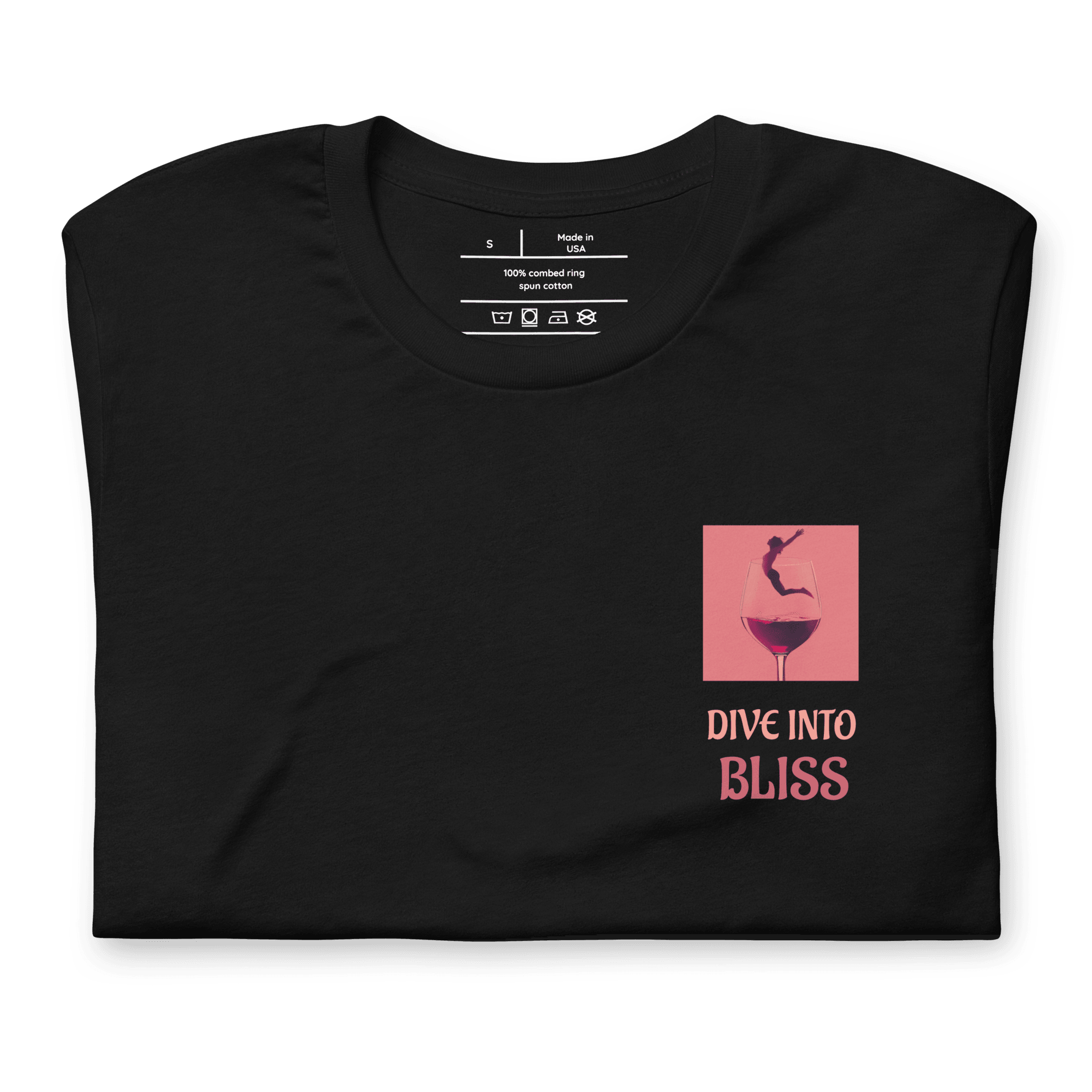 Dive into Bliss - Unisex Wine Shirt for Wine Lovers - SOMM DIGI