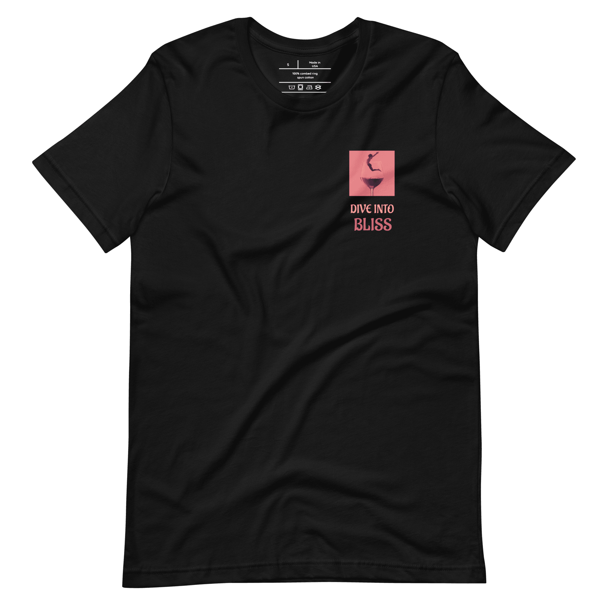 Dive into Bliss - Unisex Wine Shirt for Wine Lovers - SOMM DIGI