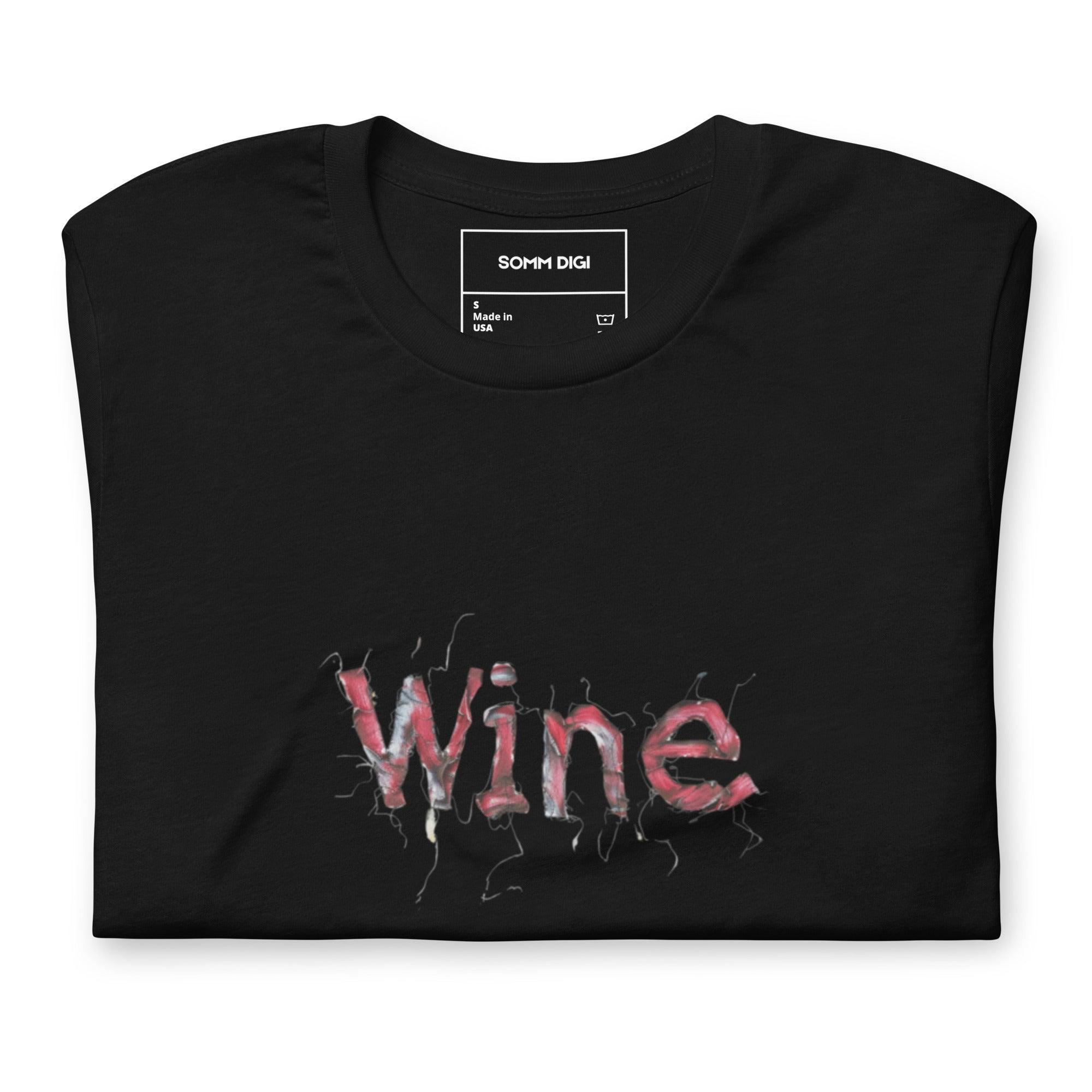Unisex Wine t-shirt - SOMM DIGI
