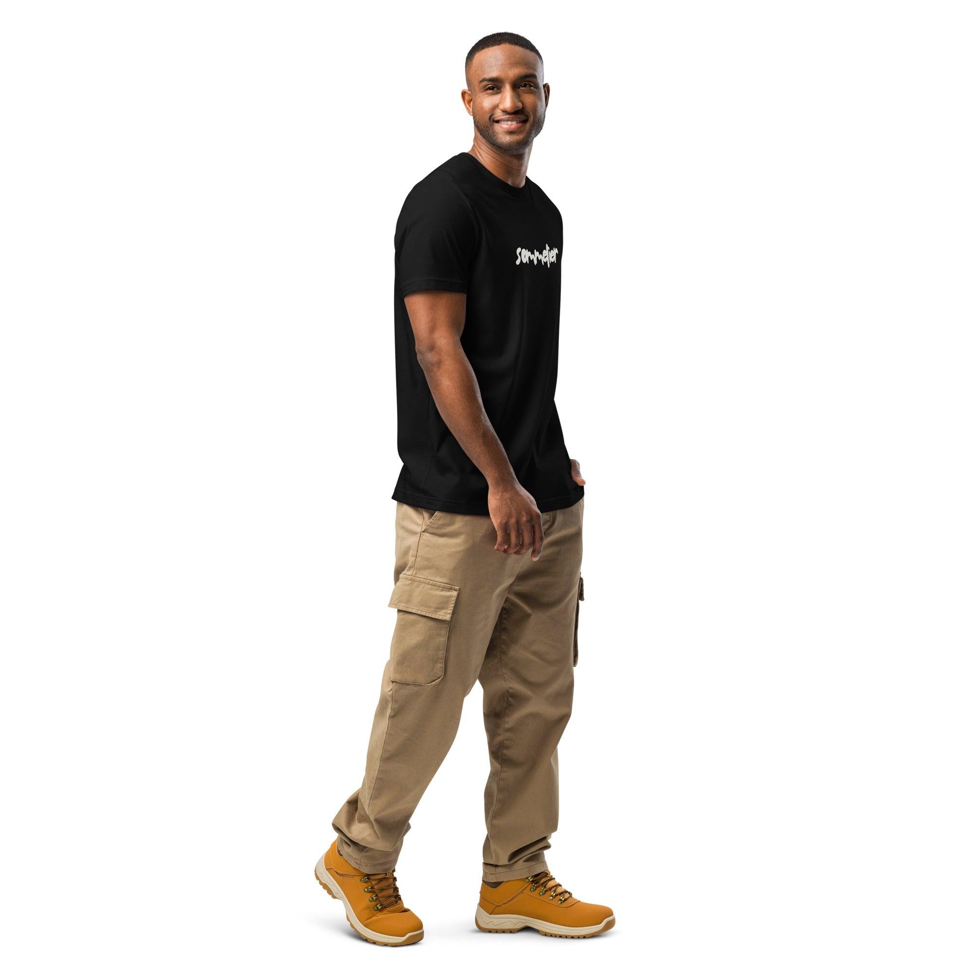 Fluid Sommelier Script T-Shirt – Unisex Style for Sommeliers - SOMM DIGI