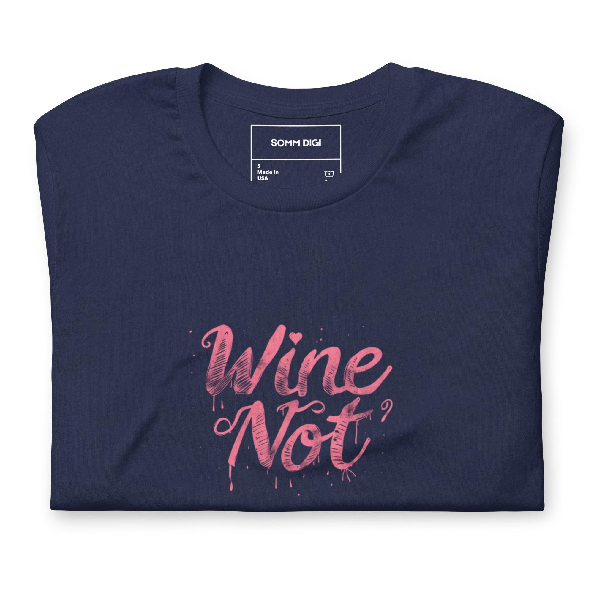 Unisex wine t-shirt - SOMM DIGI