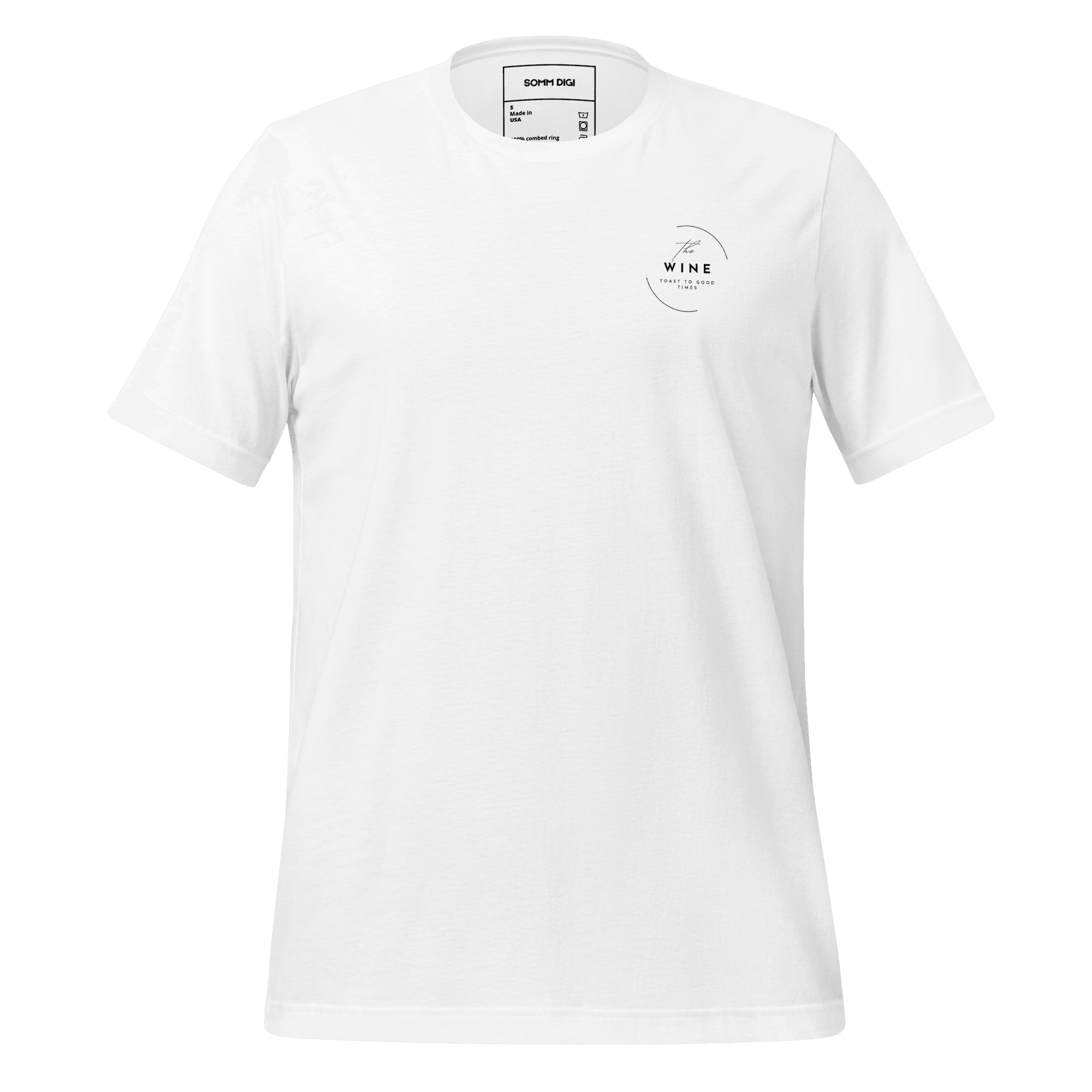Elegant 'Wine Time' Unisex Tee - Savor Every Moment - SOMM DIGI