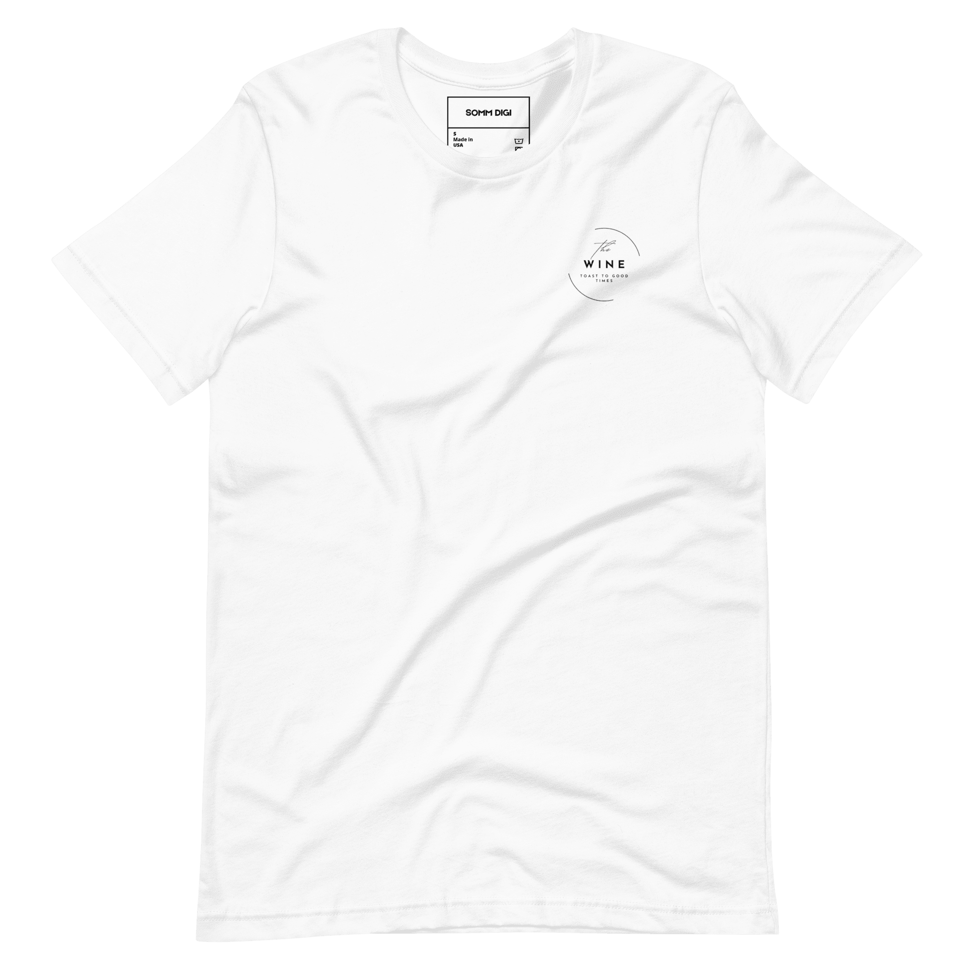 Elegant 'Wine Time' Unisex Tee - Savor Every Moment - SOMM DIGI