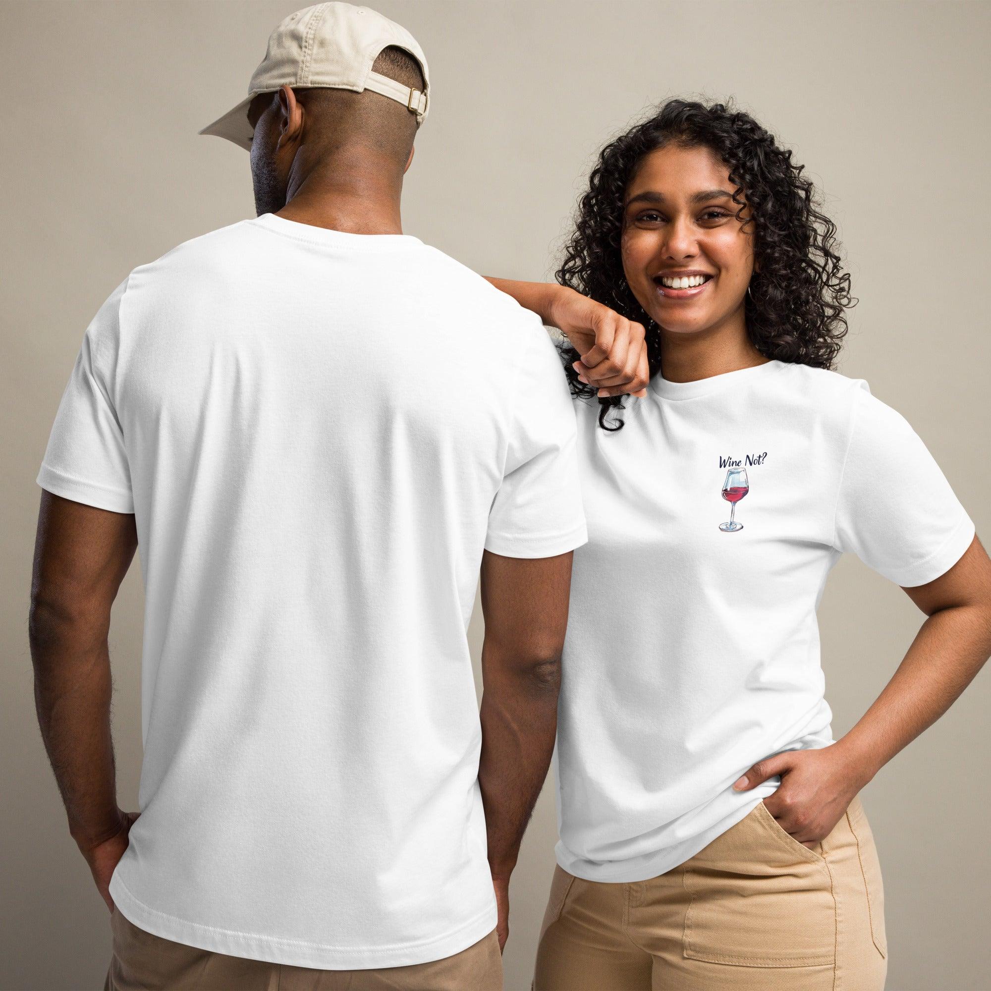 Wine Not? - Unisex Wine Tasting Shirt - SOMM DIGI