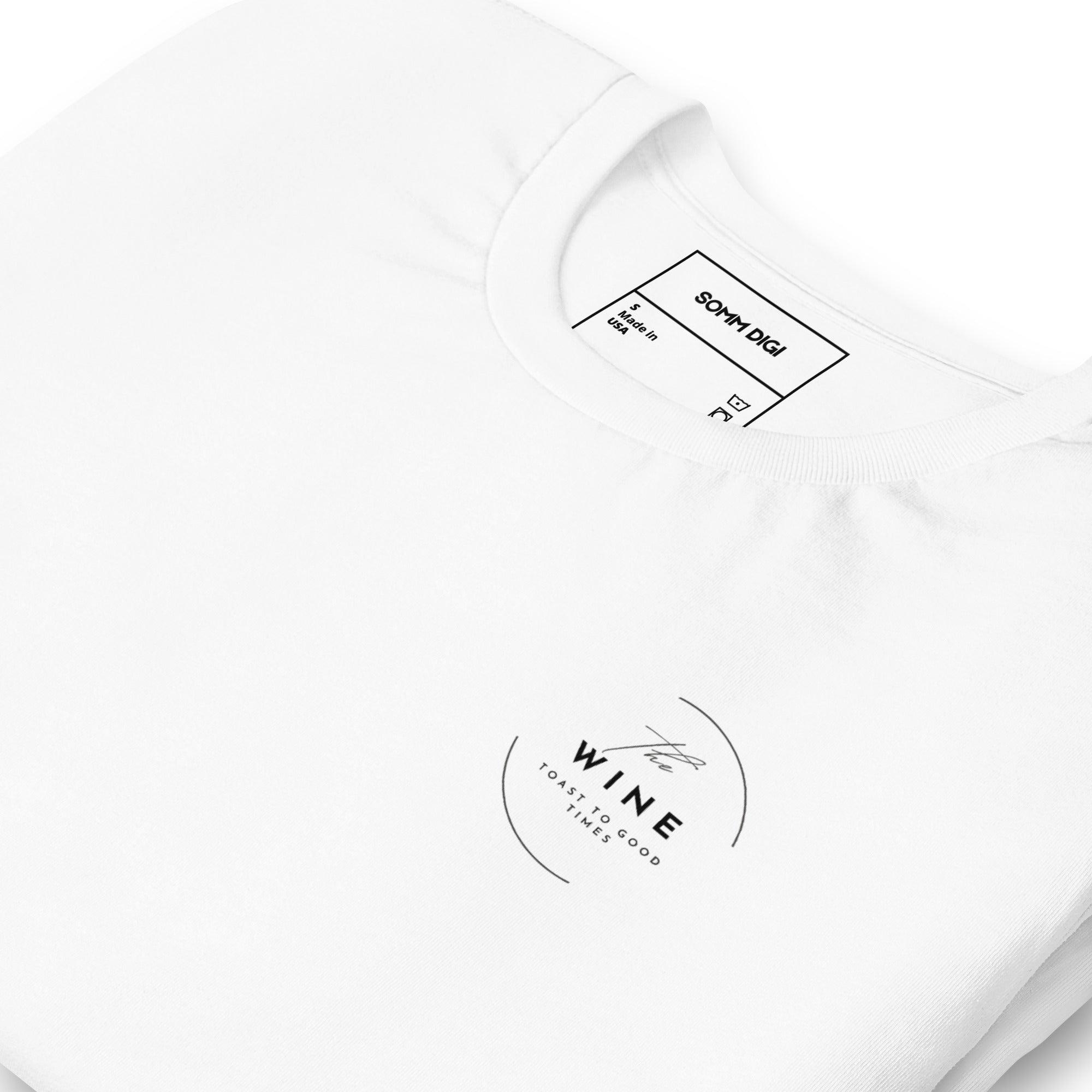Elegant 'Wine Time' Tee - Savor Every Moment
