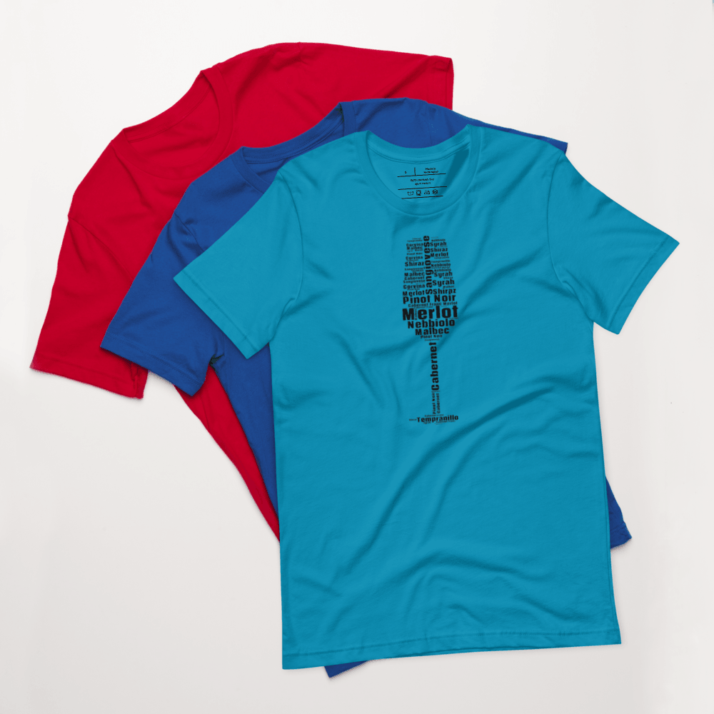 Grapes Unisex t-shirt - SOMM DIGI