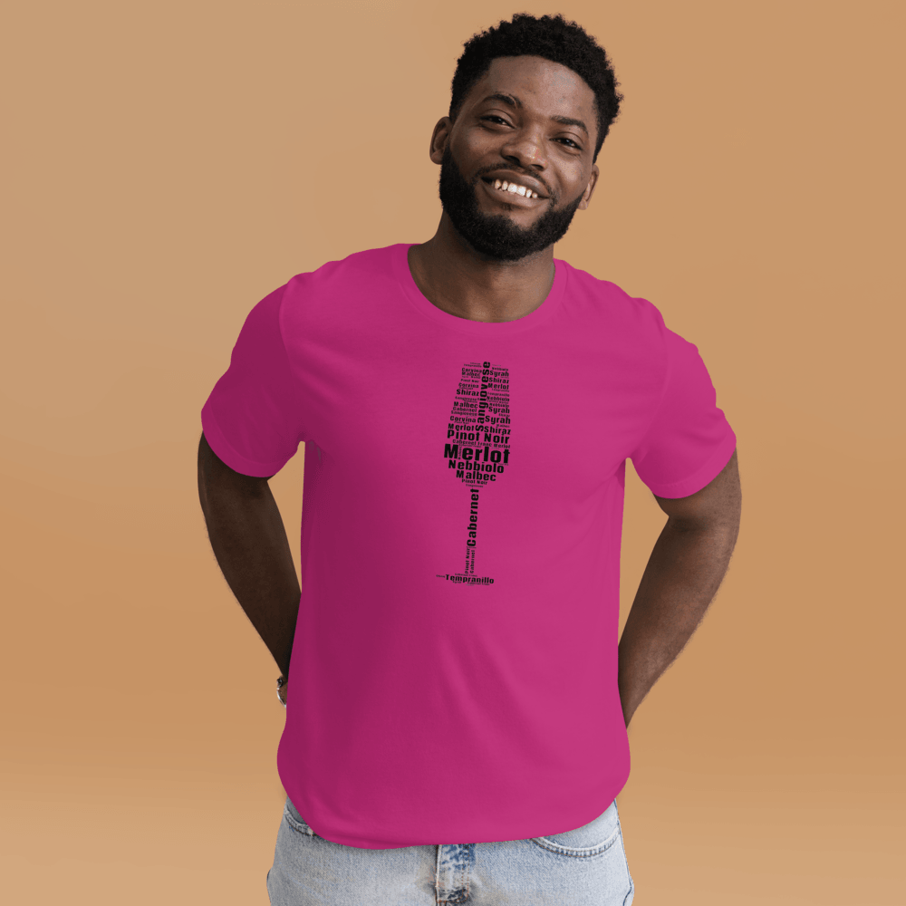 Grapes Unisex t-shirt - SOMM DIGI