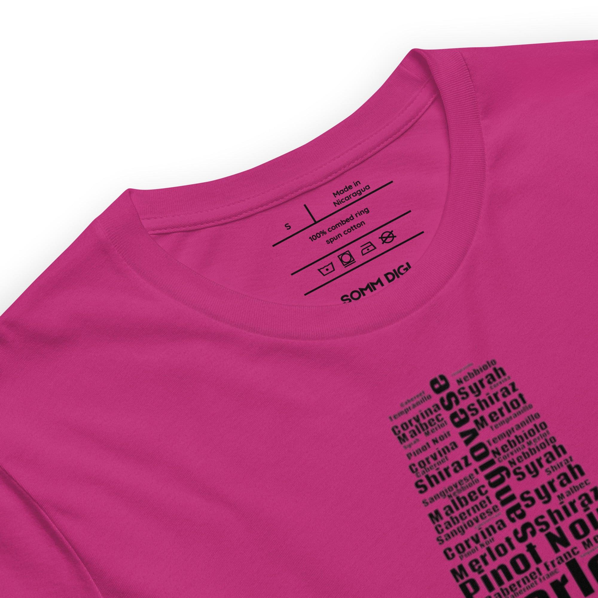 Grapes Unisex t-shirt - SOMM DIGI