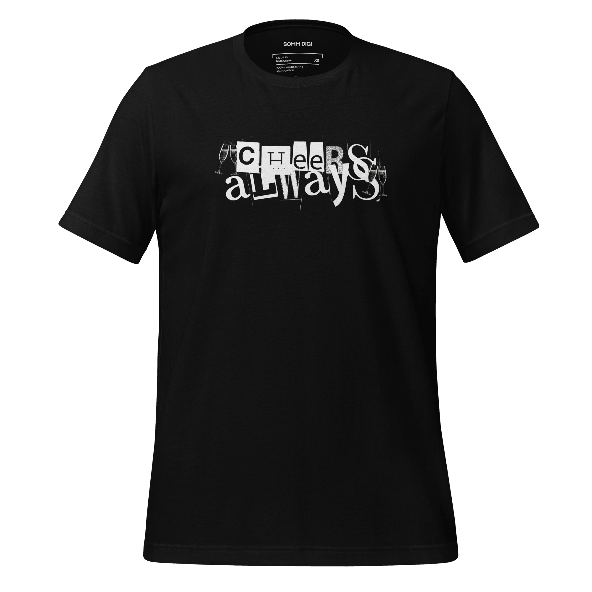 Cheers Always wine tee