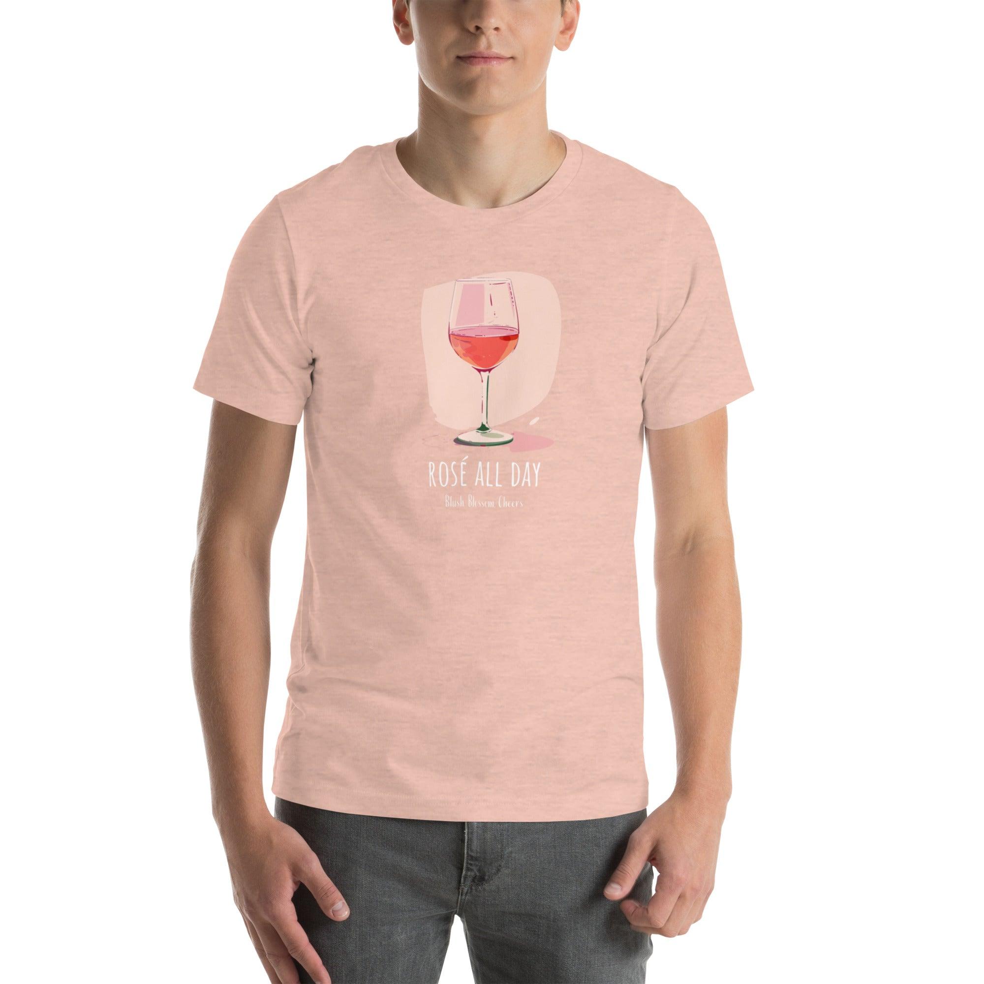 Rosé All Day T-Shirt – Sip in Style - SOMM DIGI