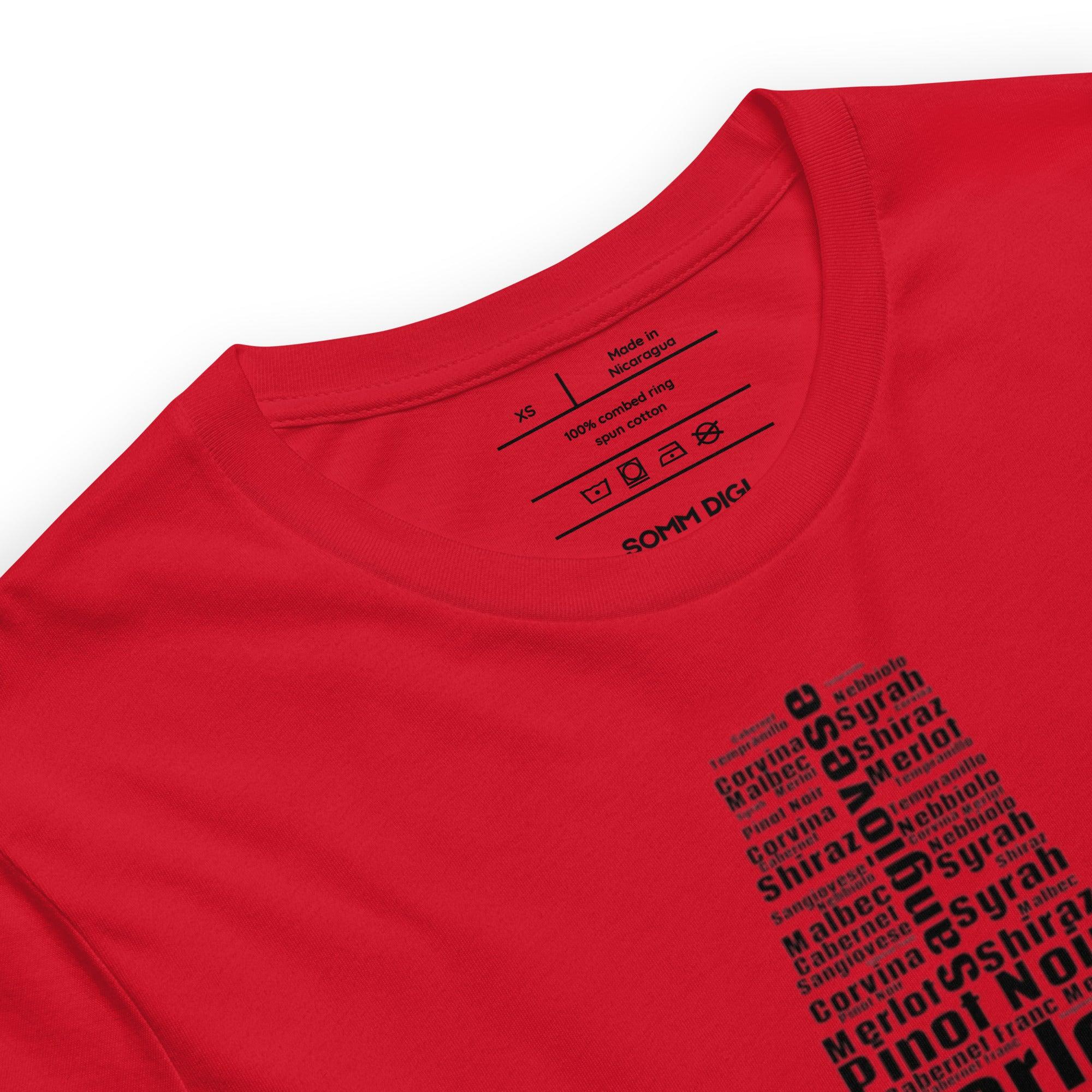 Grapes Unisex t-shirt - SOMM DIGI