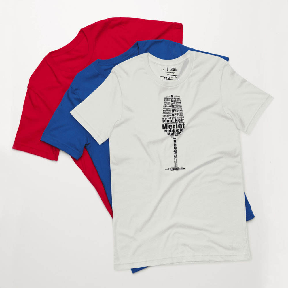 Grapes Unisex t-shirt - SOMM DIGI