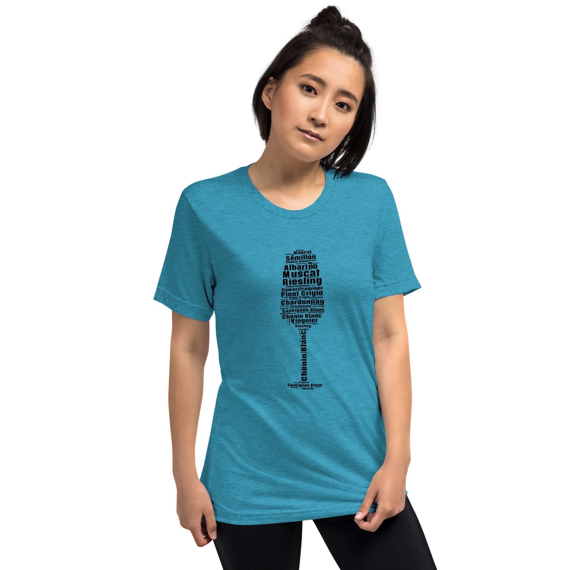 White Grape Short sleeve t-shirt - SOMM DIGI