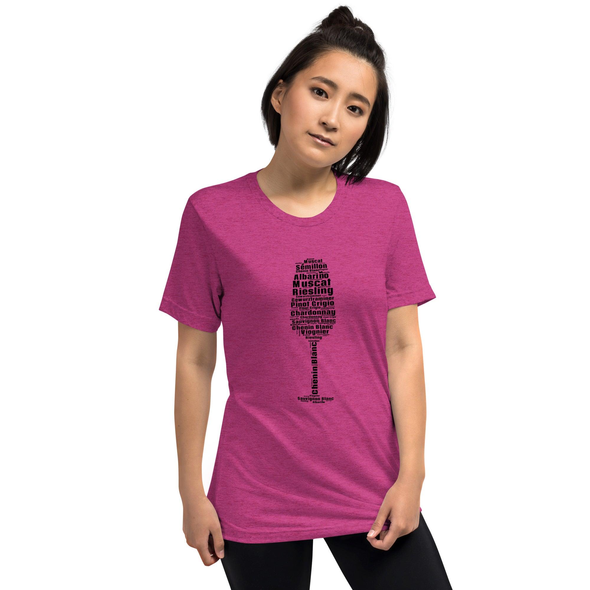 White Grape Short sleeve t-shirt - SOMM DIGI