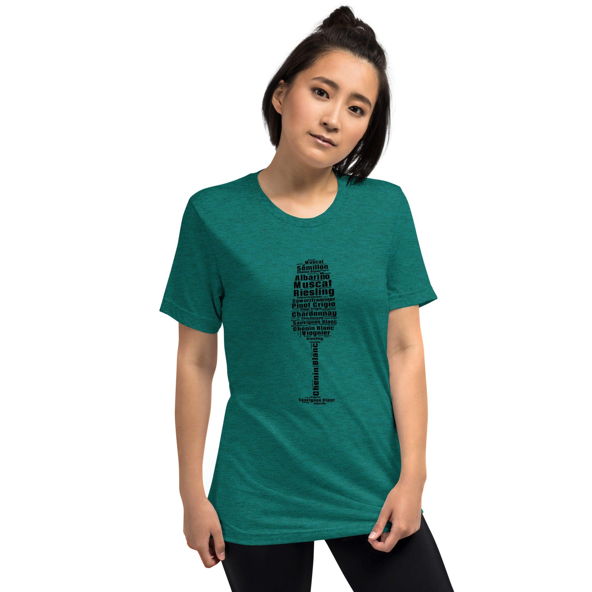 White Grape Short sleeve t-shirt - SOMM DIGI
