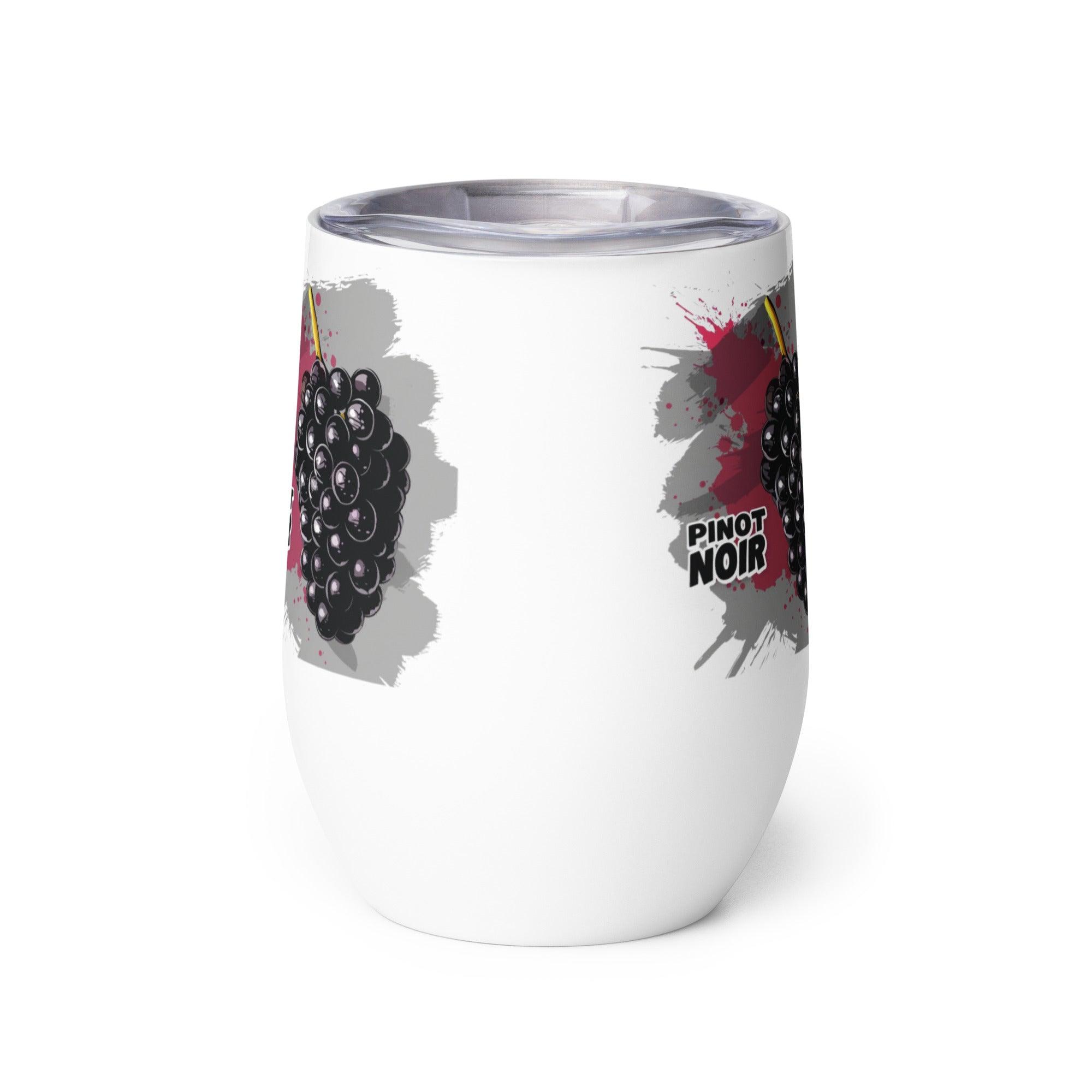 Pinot Noir Stainless Steel Wine Tumbler – Custom Elegance On the Go - SOMM DIGI