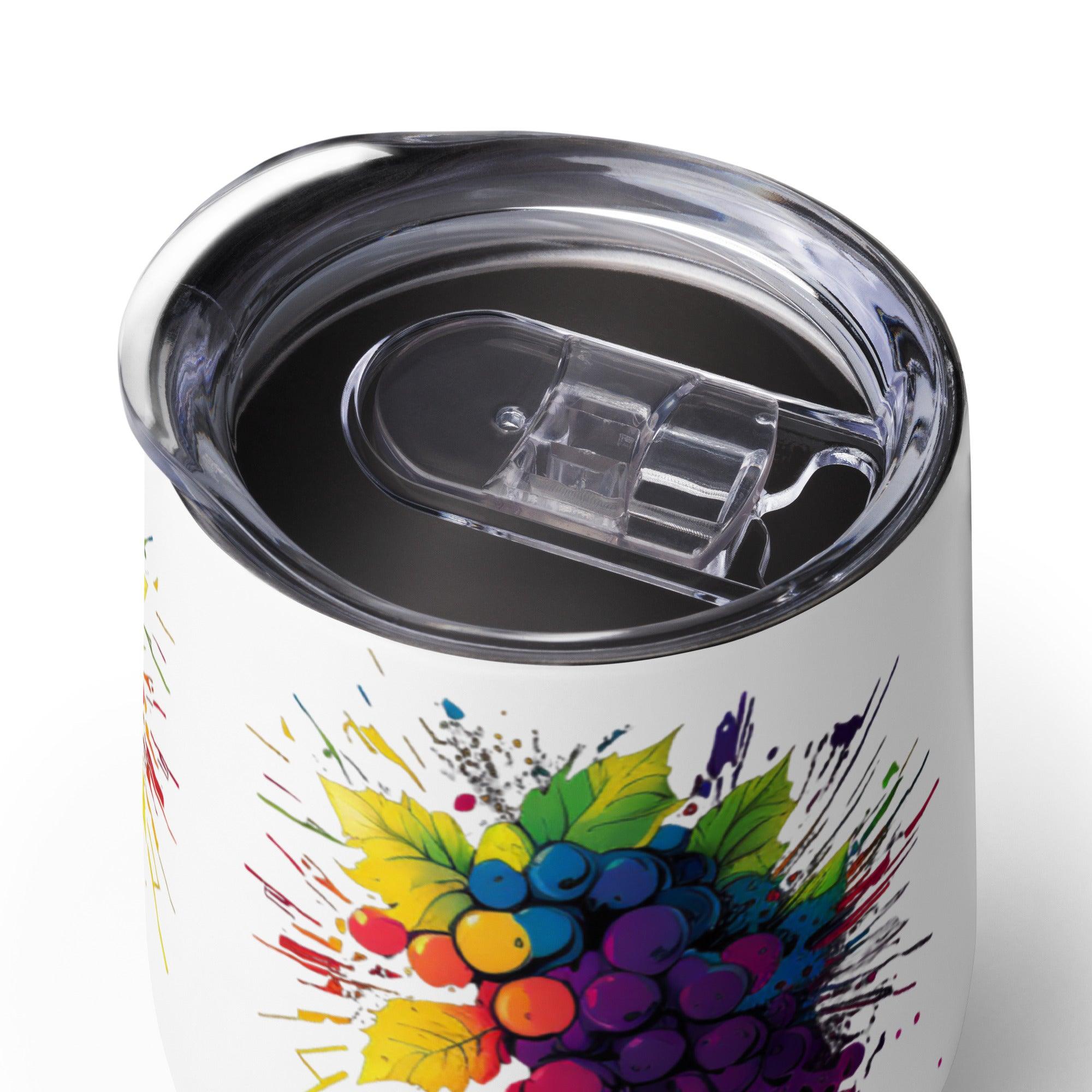 stainless wine tumbler