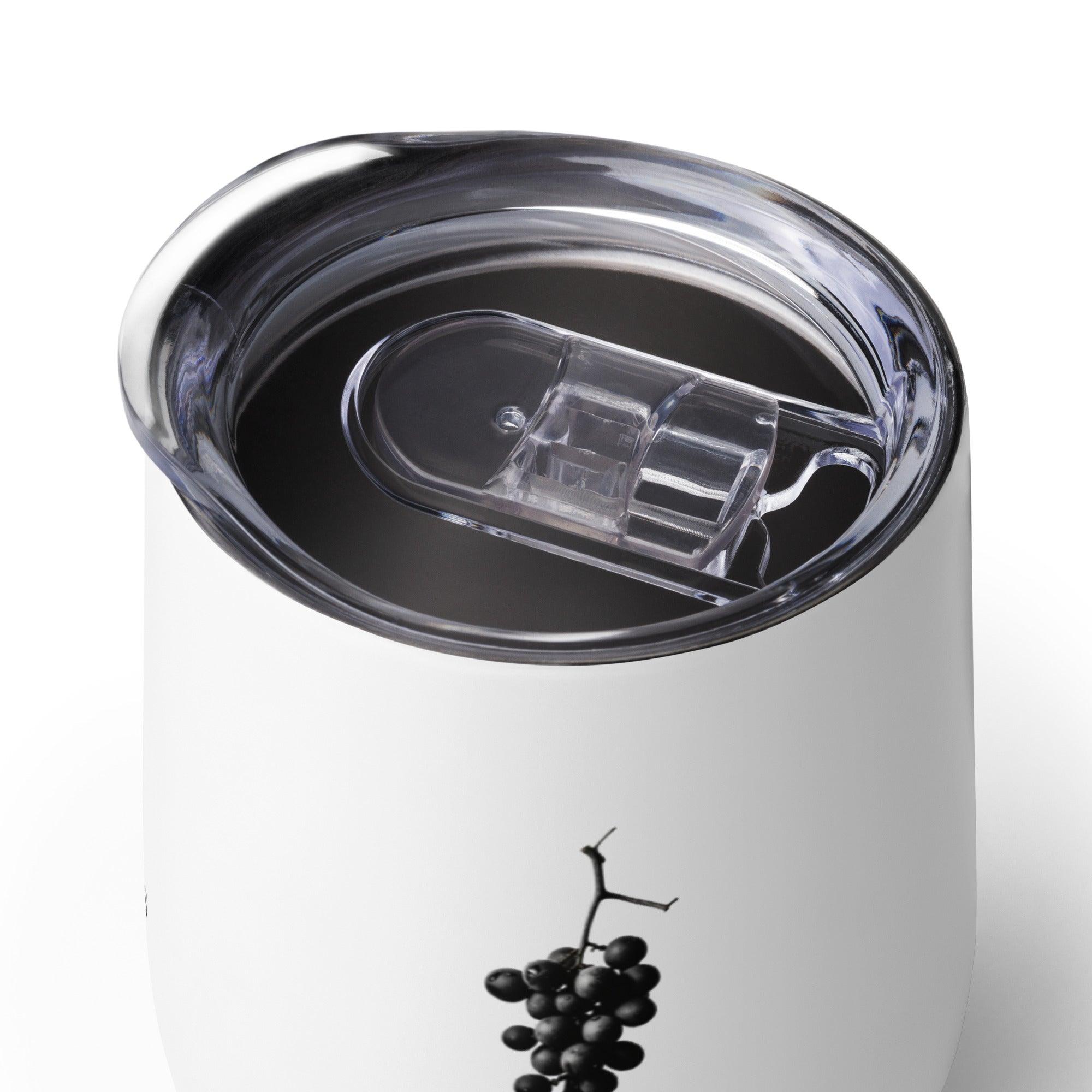 n Vino Veritas Custom Stainless Steel Wine Tumbler