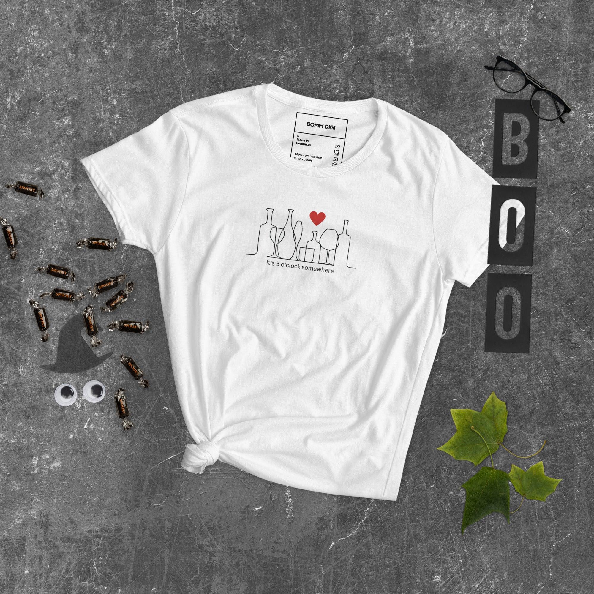 Women's short sleeve t-shirt - SOMM DIGI