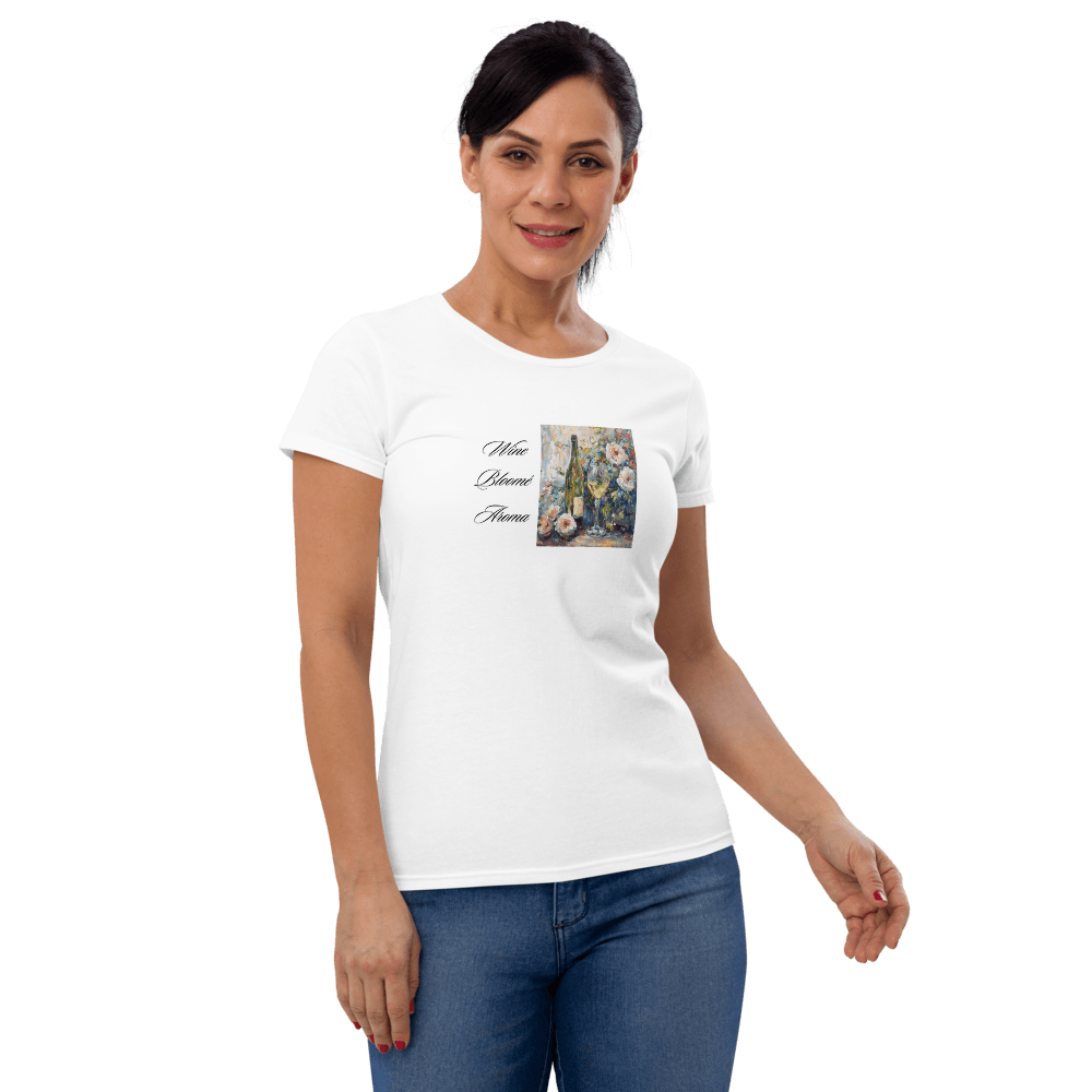 "Blossom & Aroma: The Essential Winery Shirt for the Sophisticated Palate - SOMM DIGI