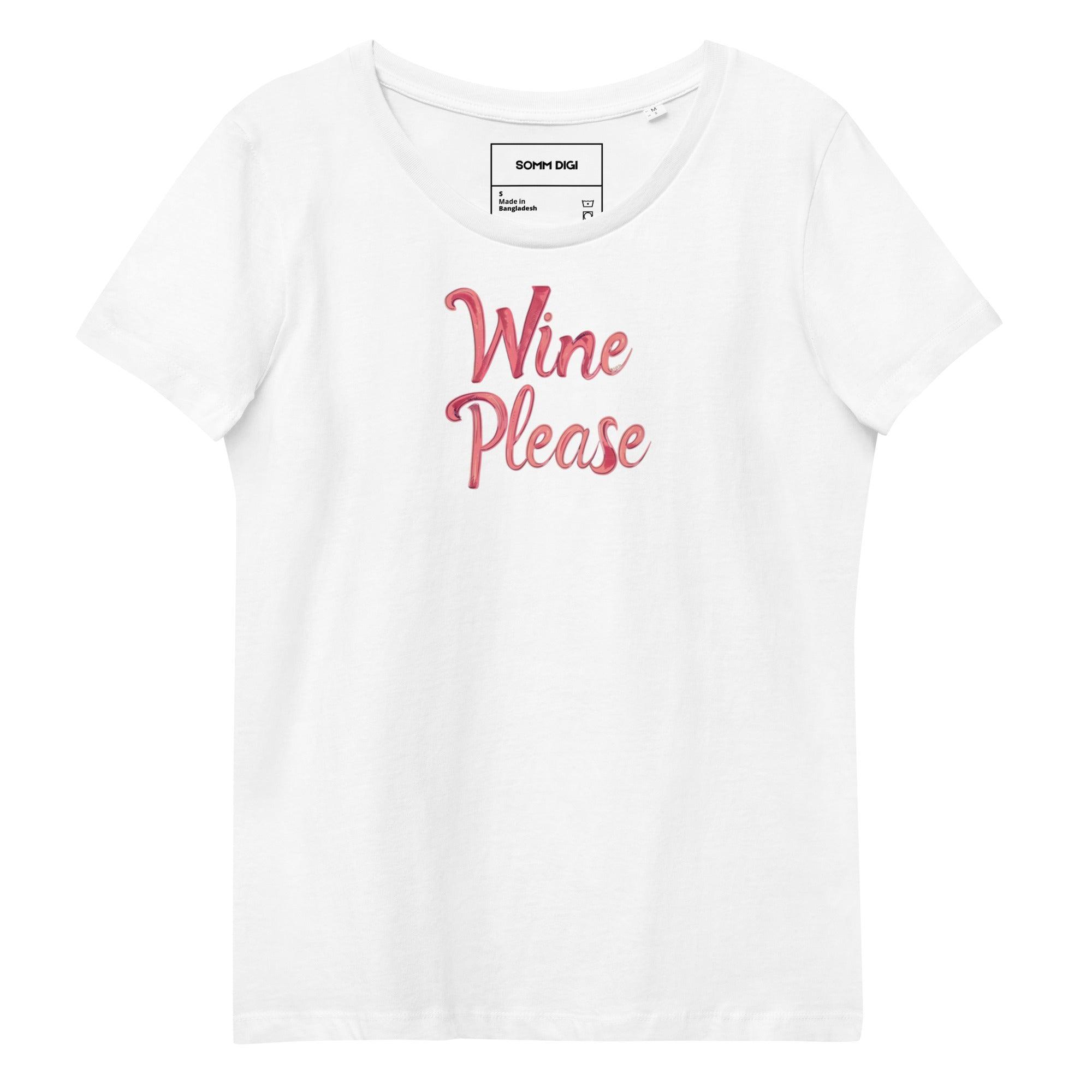 Women's fitted eco tee - SOMM DIGI