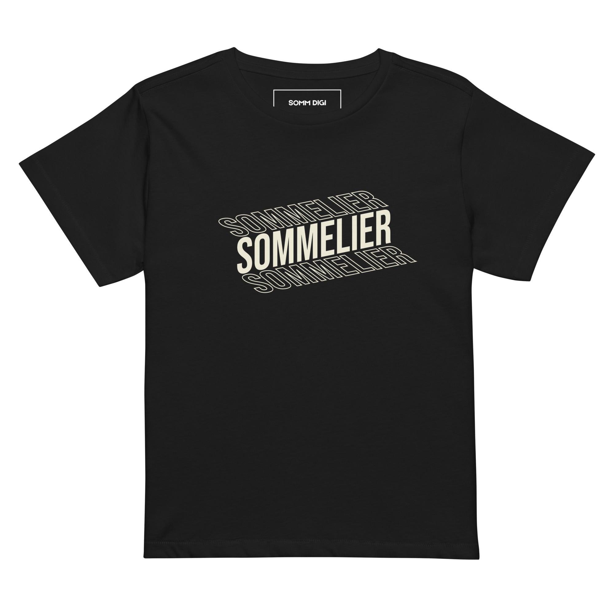 Sommelier Women’s high-waisted t-shirt - SOMM DIGI