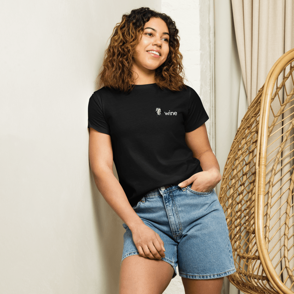 women wine shirt