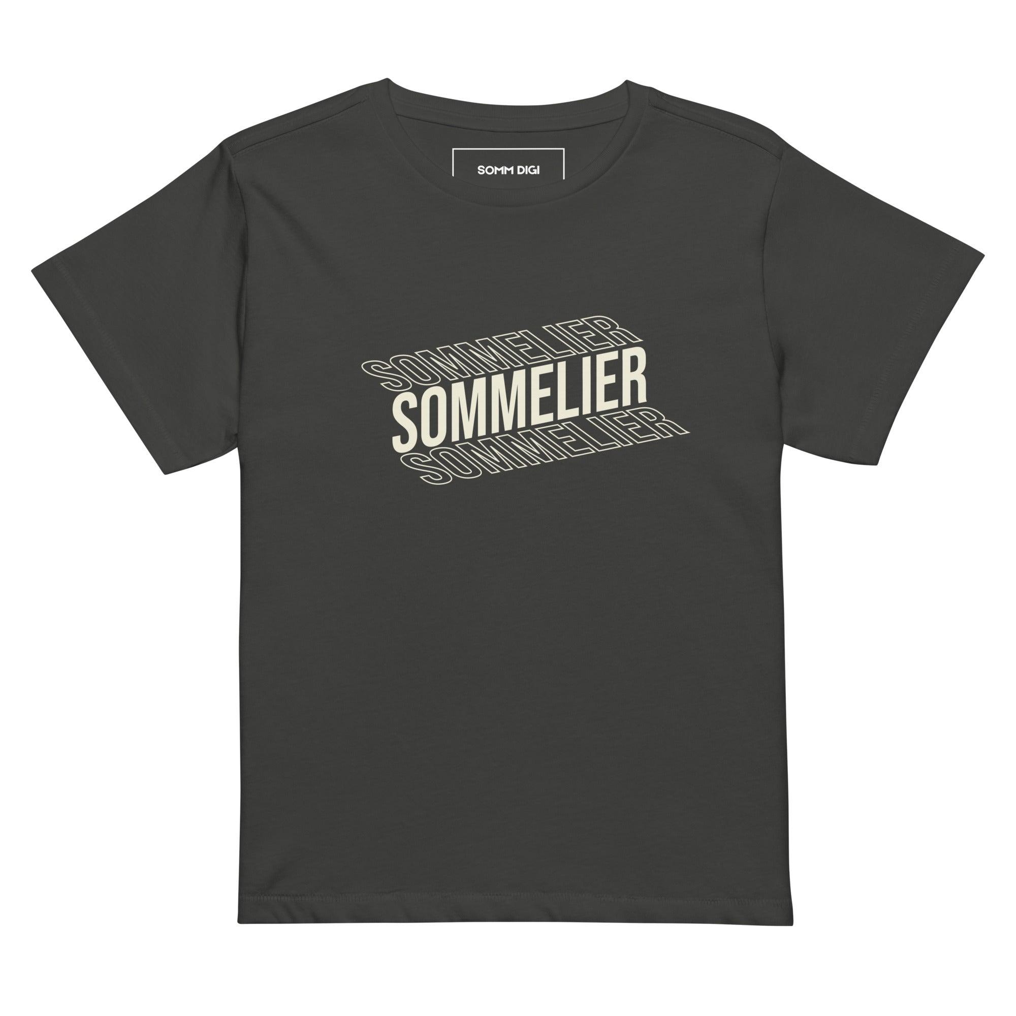 Sommelier Women’s high-waisted t-shirt - SOMM DIGI