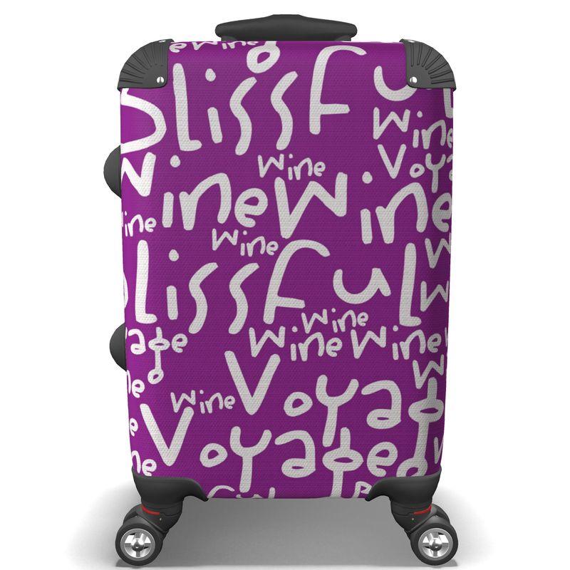 Blissful Wine Voyage Suitcase - Journey with Flair - SOMM DIGI