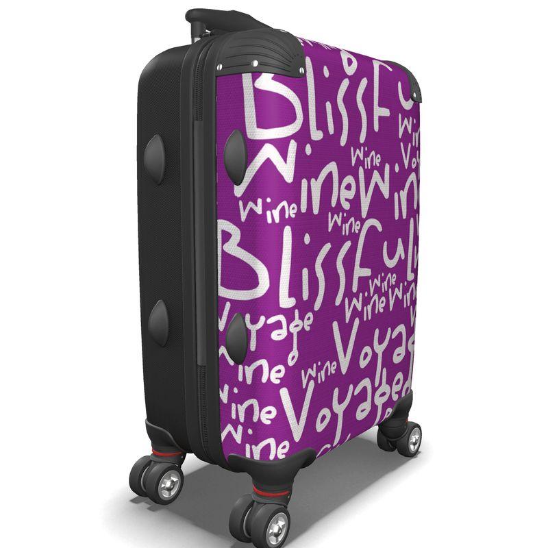 Blissful Wine Voyage Suitcase - Journey with Flair - SOMM DIGI