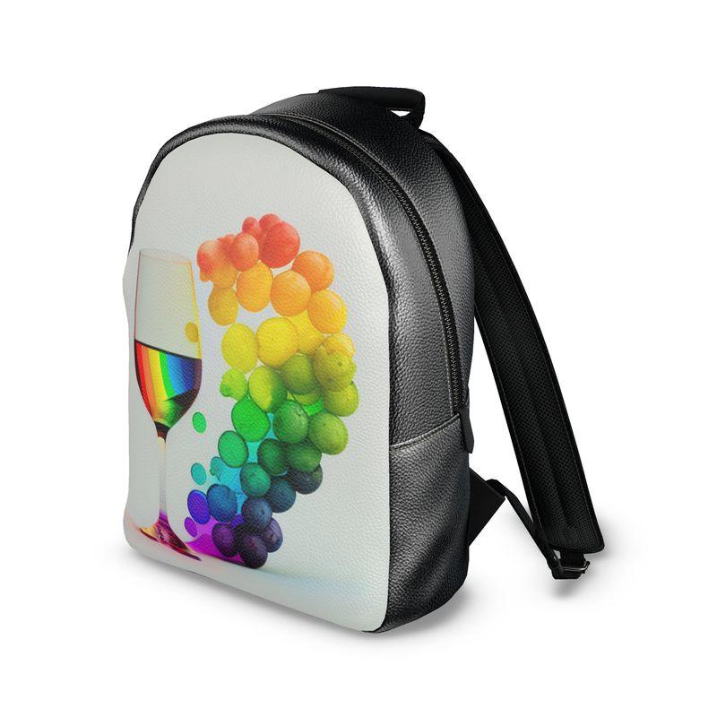 Pride Vineyard Rainbow Backpack - Celebrate Diversity with Every Sip - SOMM DIGI