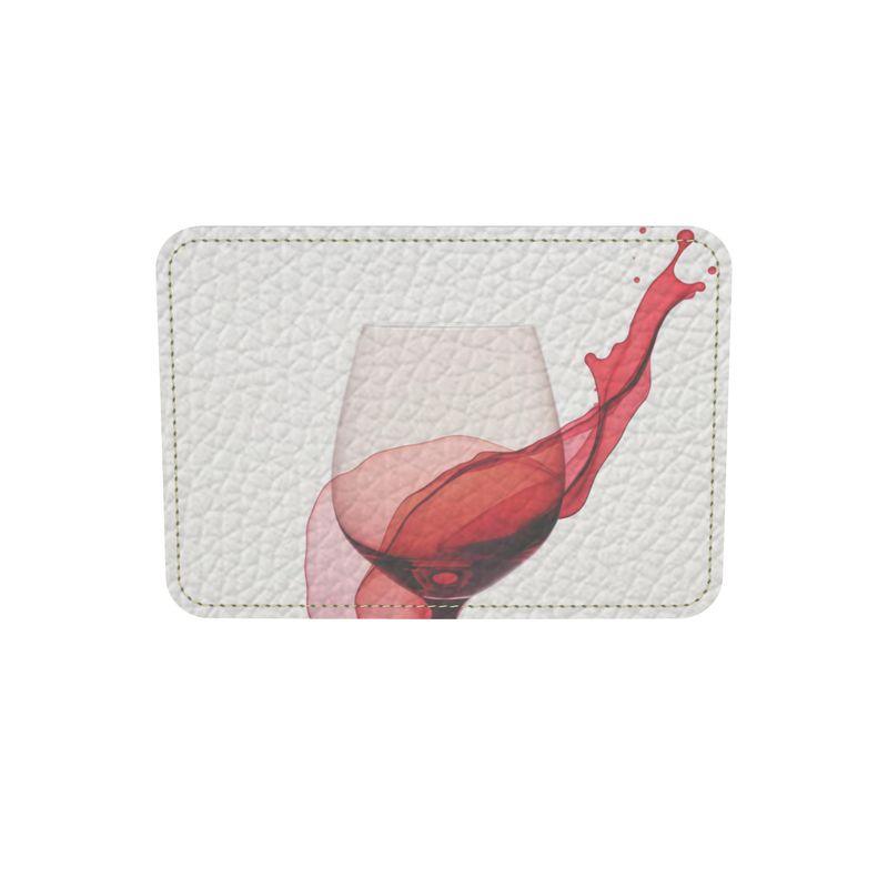 Refined Wine Glass Leather Backpack - Minimalist Elegance - SOMM DIGI