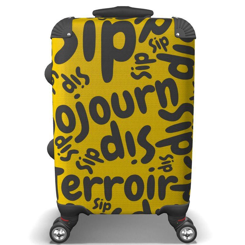 Sip & Sojourn Terroir Suitcase - The Oenophile's Travel Companion - SOMM DIGI