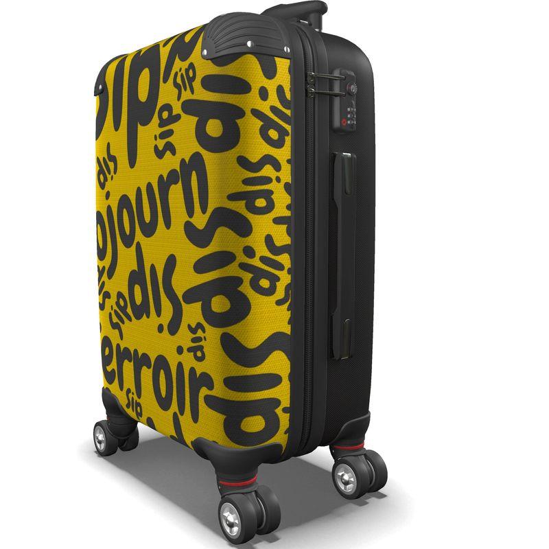 Sip & Sojourn Terroir Suitcase - The Oenophile's Travel Companion - SOMM DIGI