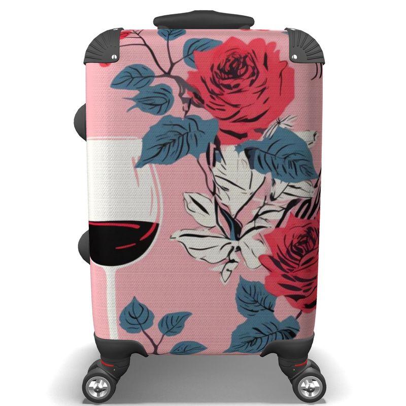 Provence Rose & Wine Suitcase - Mediterranean Elegance on the Go - SOMM DIGI