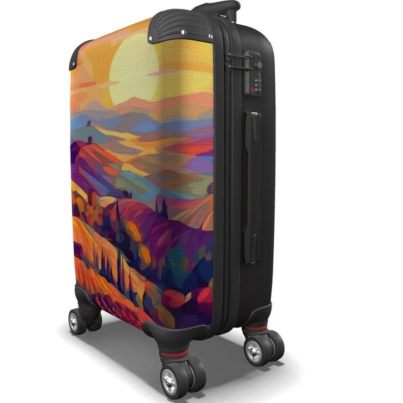 Vineyard Sunset Impressions Suitcase - Journey with a View - SOMM DIGI