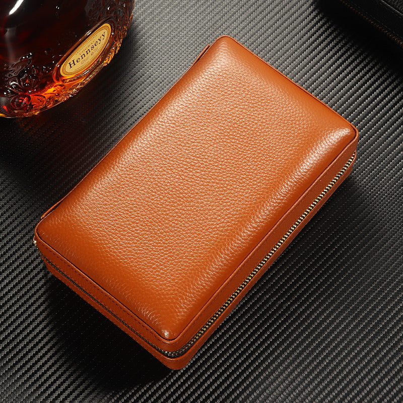 Cigar Humidor Leather Case