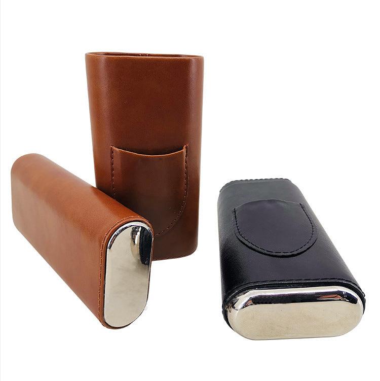Two-end Hardware With Cigar Cutter, Cigar Holster, Portable Humidor - SOMM DIGI