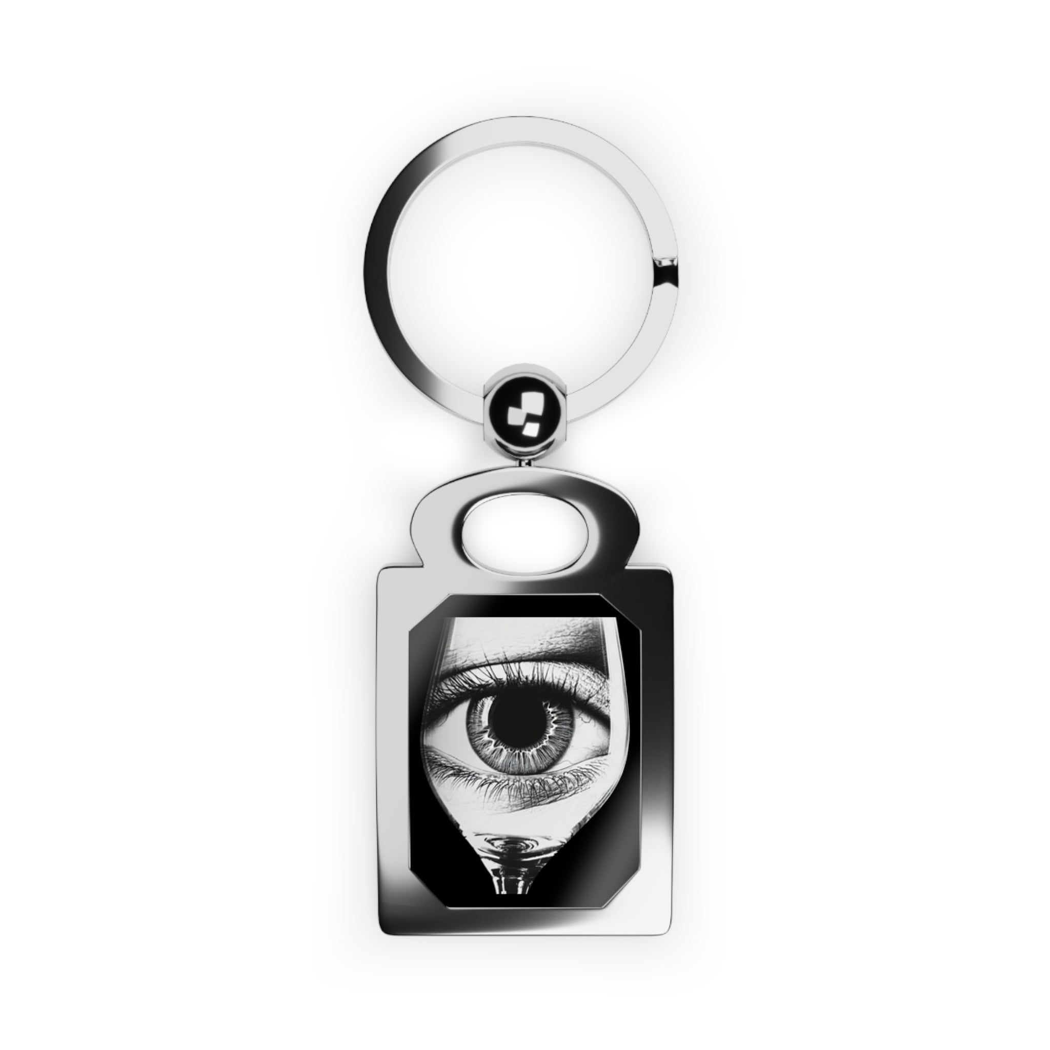 Rectangle Photo Keyring