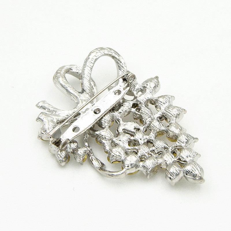 Sparkling Grape Cluster Brooch: A Toast to Style