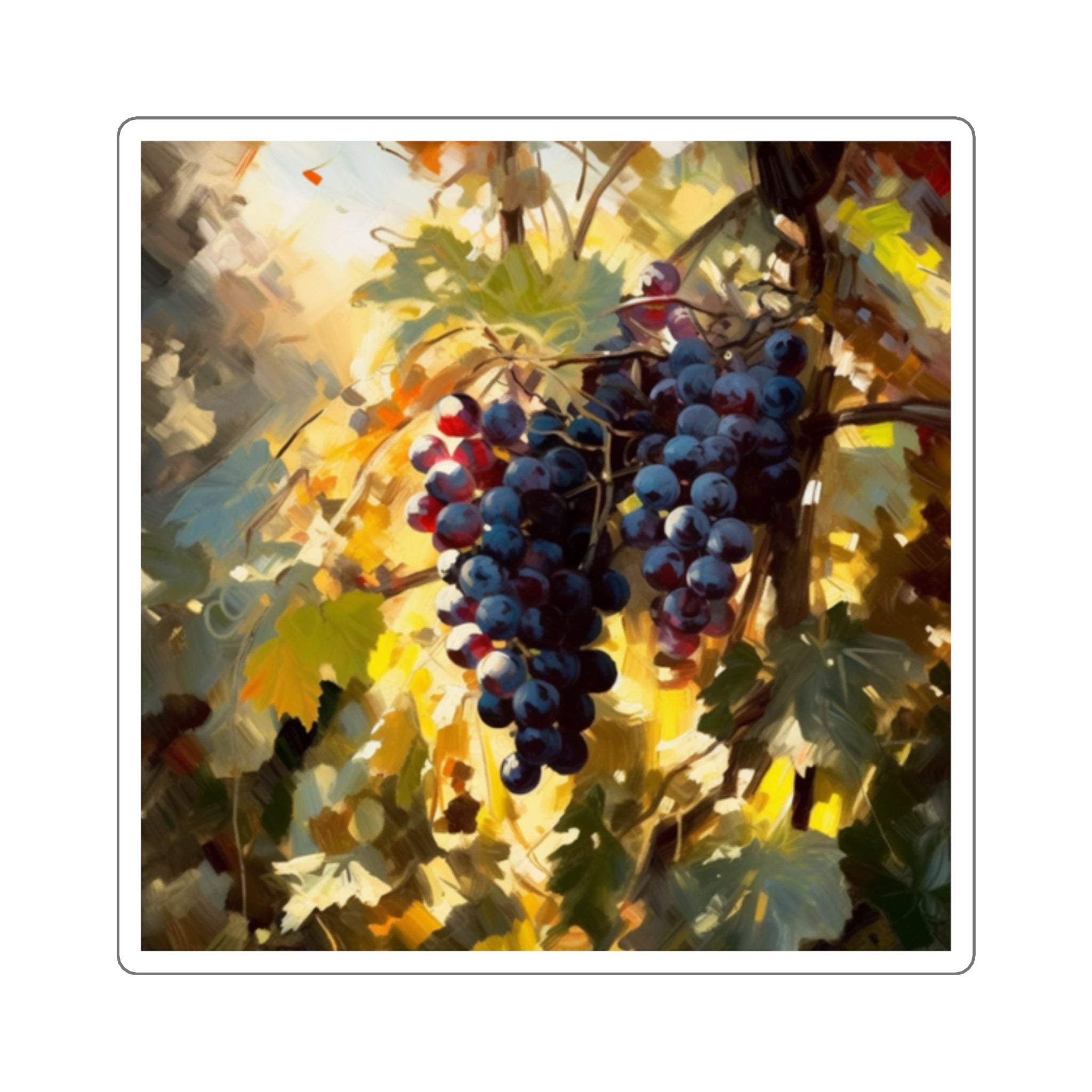 Autumn Harvest: Vineyard's Bounty Sticker