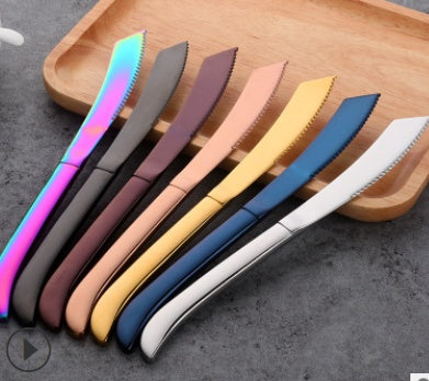 Colorful Modern Steak Knife Set