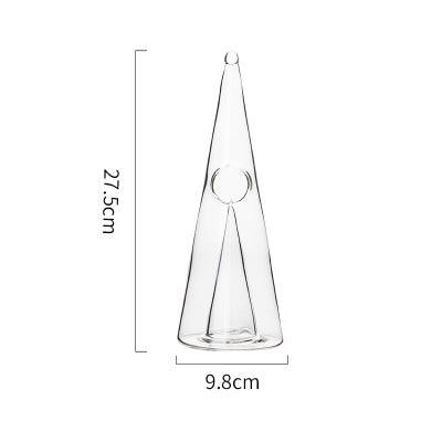 Stunning Cone-Shaped Wine Decanter – Unique Design for Fine Wine - SOMM DIGI