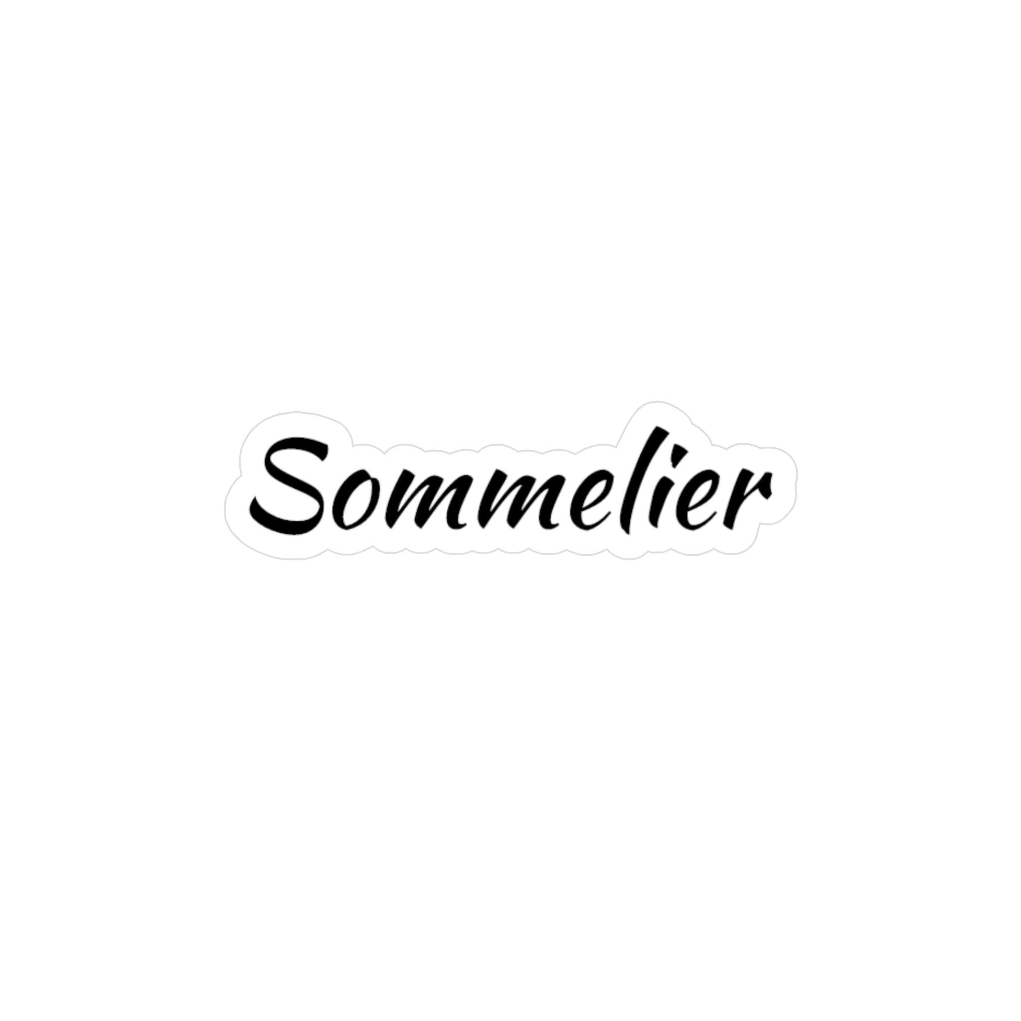 Sommelier - Kiss-Cut Vinyl Decals - SOMM DIGI