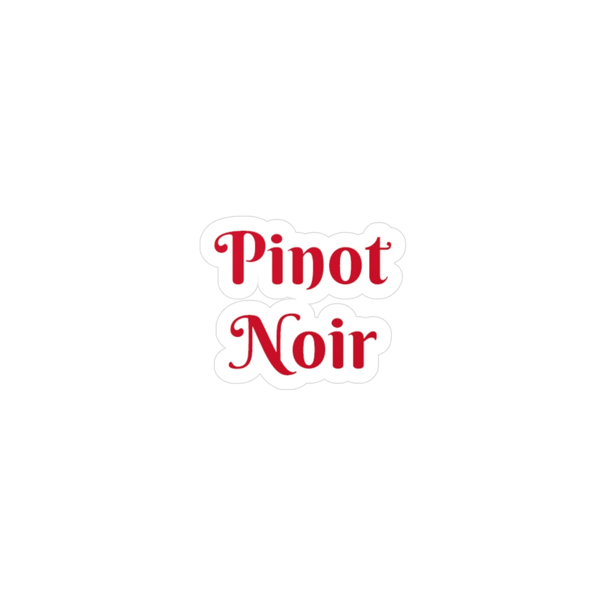 Pinot Noir Kiss-Cut Vinyl Decals